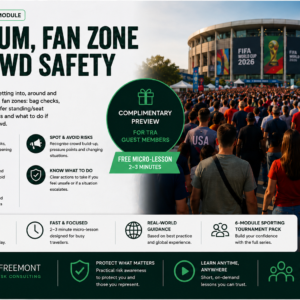 Stadium and Zone & Crowd Safety module