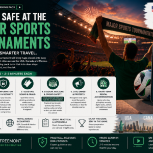 Stay Safer at Major Sport Tournaments Pack Bundle