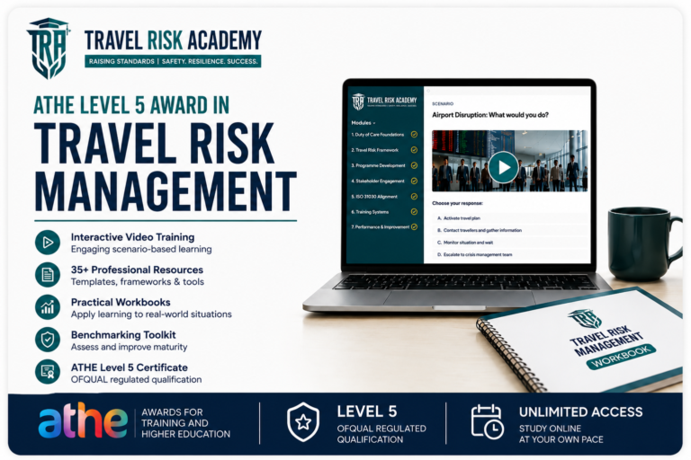 Travel Risk Management | Training, Courses & Events | TRA