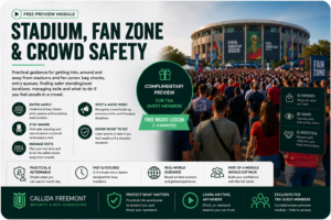 Stadium and Zone & Crowd Safety module