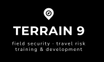 Terrain 9 Logo Black Background